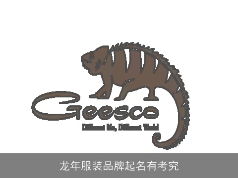 龙年服装品牌起名有考究