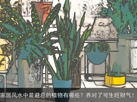 家居风水中最避忌的植物有哪些？养对了可生旺财气！