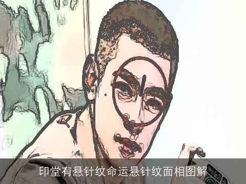 印堂有悬针纹命运悬针纹面相图解