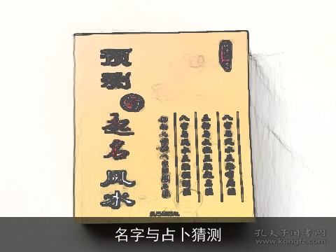 名字与占卜猜测