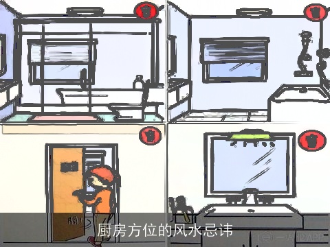 厨房方位的风水忌讳