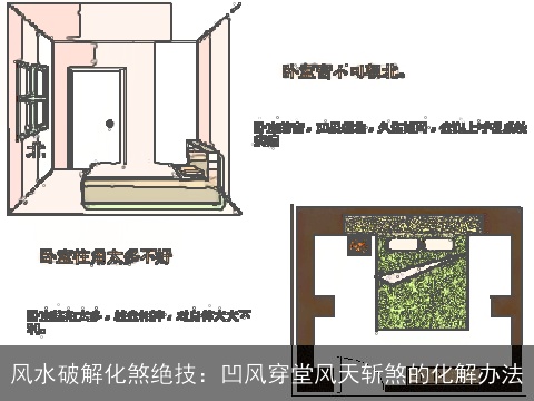 风水破解化煞绝技：凹风穿堂风天斩煞的化解办法