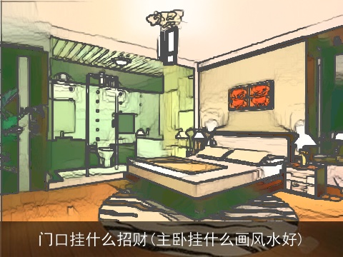 门口挂什么招财(主卧挂什么画风水好)