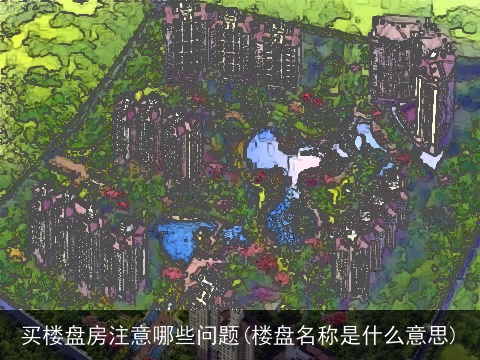 买楼盘房注意哪些问题(楼盘名称是什么意思)