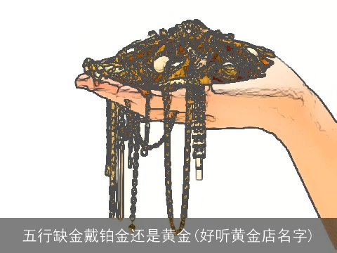 五行缺金戴铂金还是黄金(好听黄金店名字)