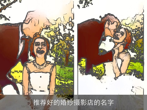 推荐好的婚纱摄影店的名字