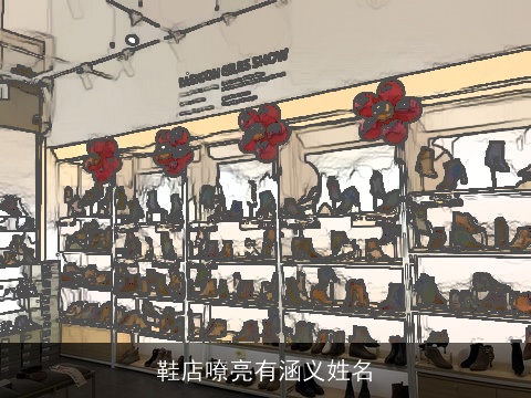 鞋店嘹亮有涵义姓名