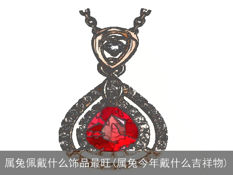 属兔佩戴什么饰品最旺(属兔今年戴什么吉祥物)