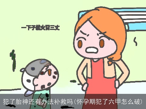 犯了胎神还有办法补救吗(怀孕期犯了六甲怎么破)