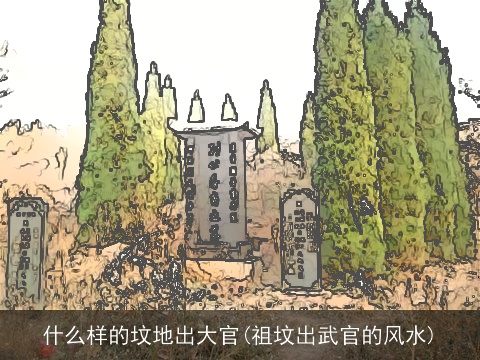 什么样的坟地出大官(祖坟出武官的风水)
