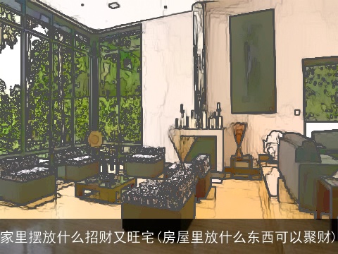 家里摆放什么招财又旺宅(房屋里放什么东西可以聚财)