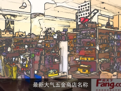 最新大气五金商店名称