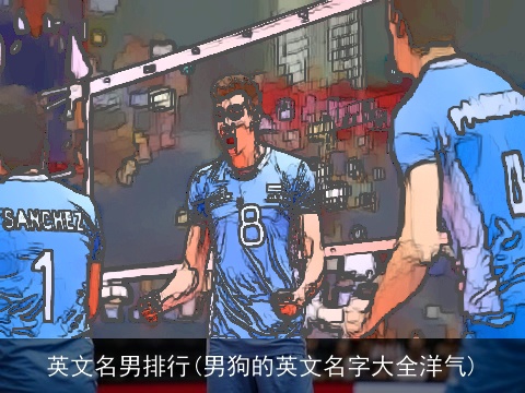 英文名男排行(男狗的英文名字大全洋气)