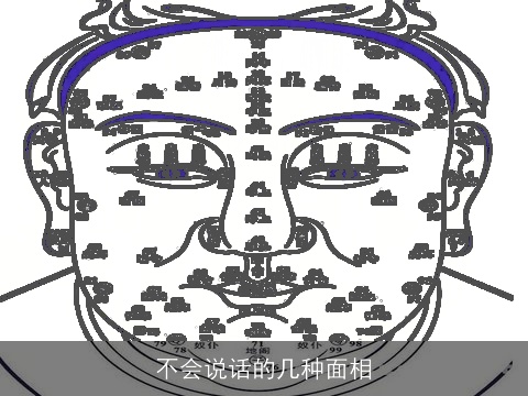 不会说话的几种面相