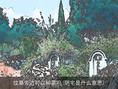 坟墓旁边可以种菜吗(阴宅是什么意思)