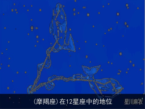 (摩羯座)在12星座中的地位