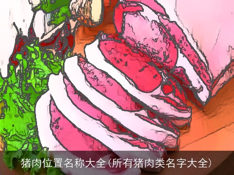 猪肉位置名称大全(所有猪肉类名字大全)