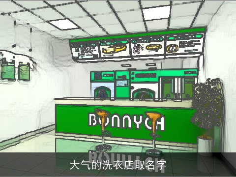 大气的洗衣店取名字