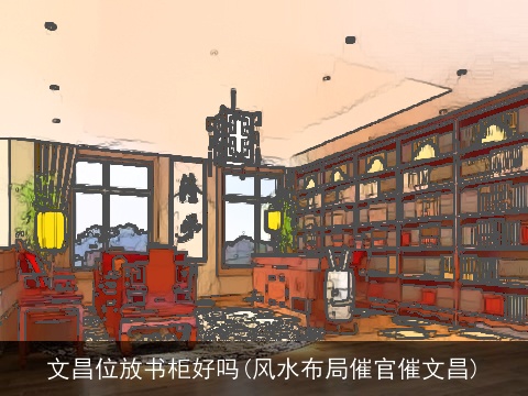 文昌位放书柜好吗(风水布局催官催文昌)