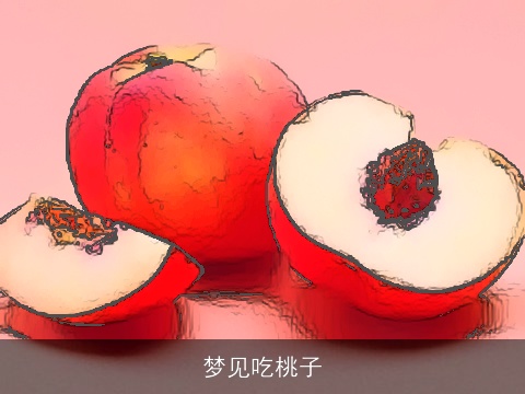 梦见吃桃子