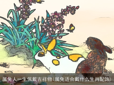 属兔人一生佩戴吉祥物(属兔适合戴什么生肖配饰)