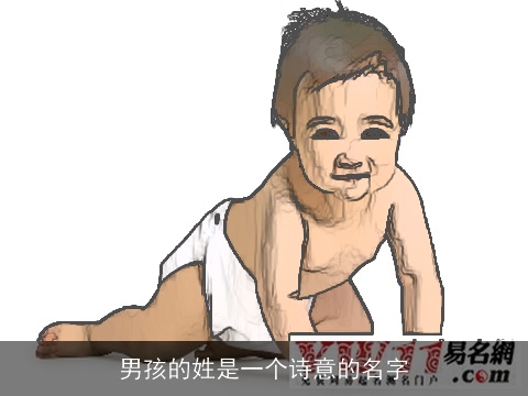 男孩的姓是一个诗意的名字