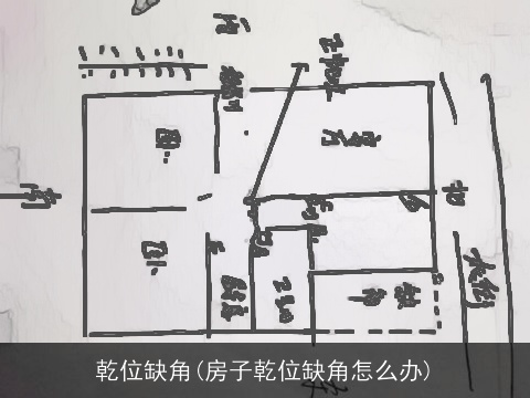 乾位缺角(房子乾位缺角怎么办)