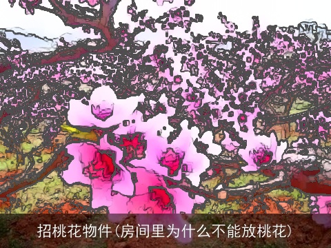 招桃花物件(房间里为什么不能放桃花)