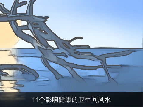 11个影响健康的卫生间风水