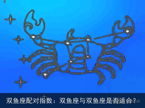 双鱼座配对指数：双鱼座与双鱼座是否适合？