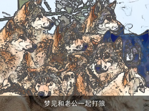 梦见和老公一起打狼