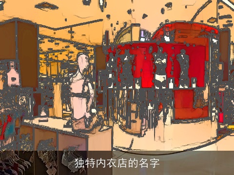 独特内衣店的名字