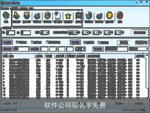 软件公司取名字免费