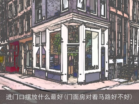 进门口摆放什么最好(门面房对着马路好不好)
