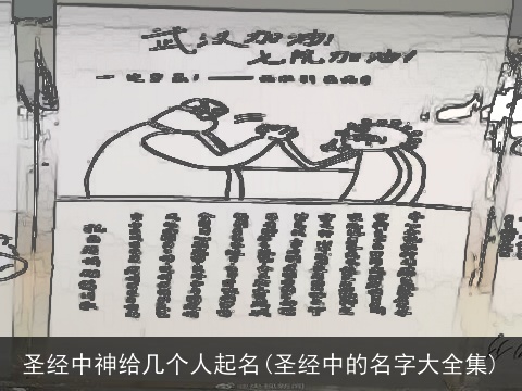 圣经中神给几个人起名(圣经中的名字大全集)