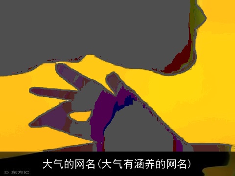 大气的网名(大气有涵养的网名)
