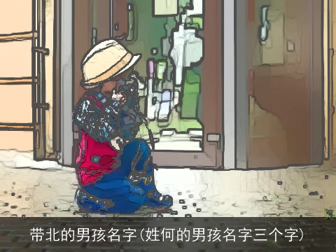 带北的男孩名字(姓何的男孩名字三个字)