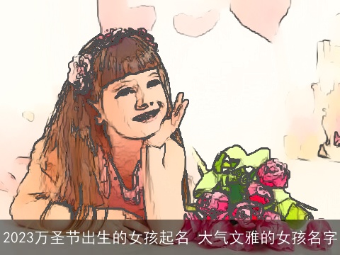2023万圣节出生的女孩起名 大气文雅的女孩名字