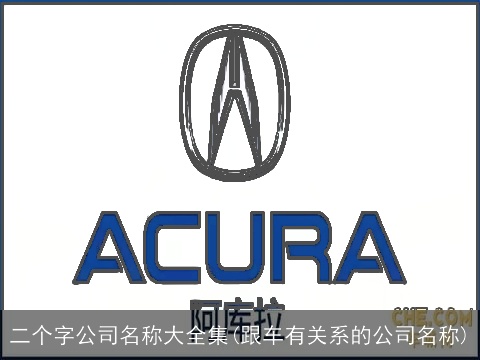 二个字公司名称大全集(跟车有关系的公司名称)