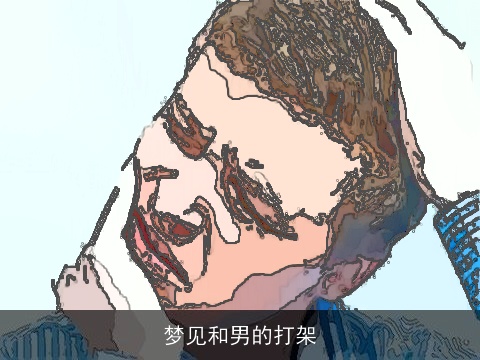 梦见和男的打架
