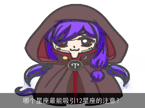 哪个星座最能吸引12星座的注意？