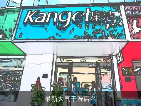 最新大气干洗店名