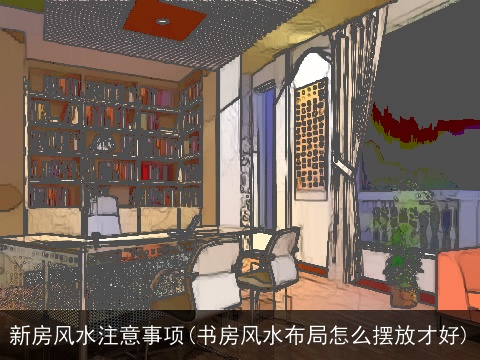 新房风水注意事项(书房风水布局怎么摆放才好)