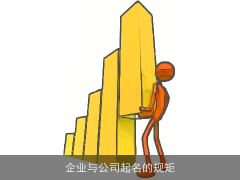 企业与公司起名的规矩