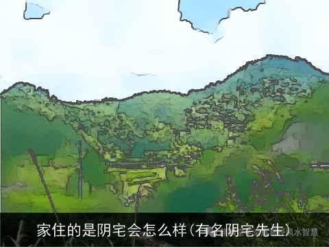 家住的是阴宅会怎么样(有名阴宅先生)