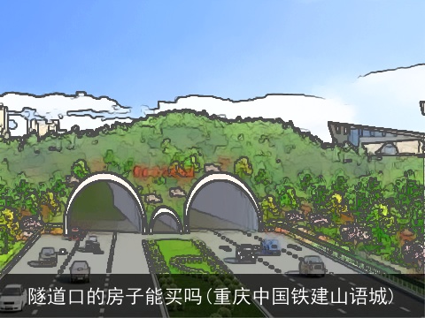 隧道口的房子能买吗(重庆中国铁建山语城)