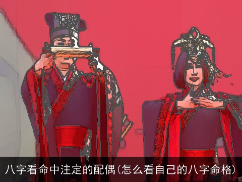 八字看命中注定的配偶(怎么看自己的八字命格)