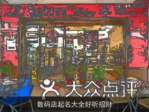 数码店起名大全好听招财