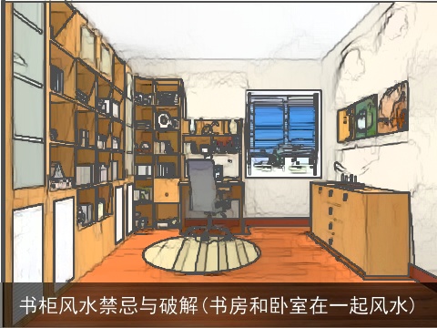 书柜风水禁忌与破解(书房和卧室在一起风水)