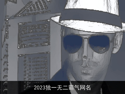 2023独一无二霸气网名